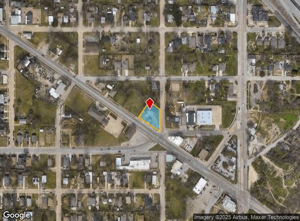  1631 E Vickery Blvd, Fort Worth, TX Parcel Map