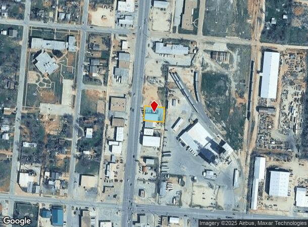  917 S Treadaway Blvd, Abilene, TX Parcel Map