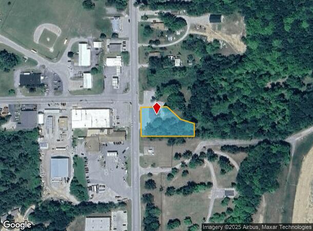 866 N Barlow Rd, Lincoln, MI Parcel Map