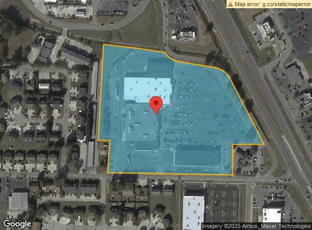  1605 Beltline Rd Sw, Decatur, AL Parcel Map