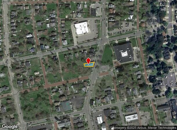 707 N Main St, Jamestown, NY Parcel Map
