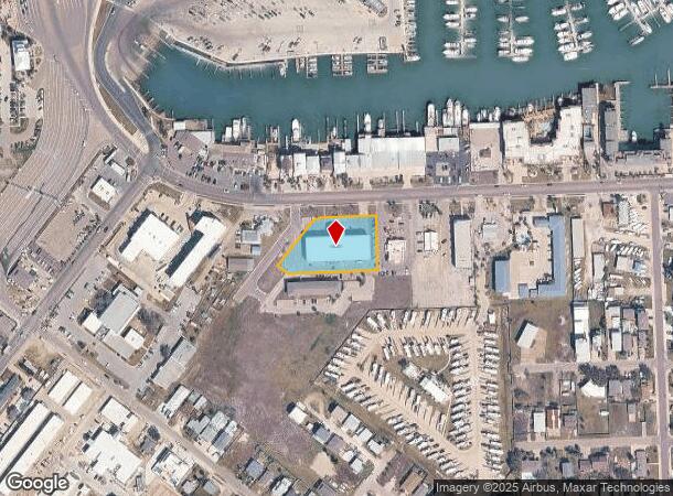  347 W Cotter Ave, Port Aransas, TX Parcel Map