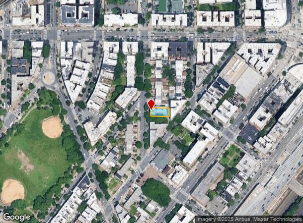  908 Tiffany St, Bronx, NY Parcel Map