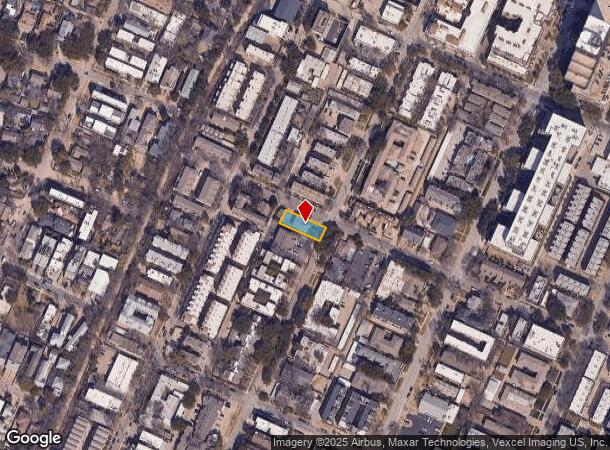  4345 Travis St, Dallas, TX Parcel Map