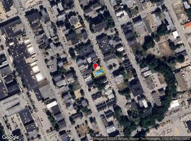 299 Bates St, Lewiston, ME Parcel Map