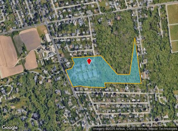 274 Slocum Rd, North Dartmouth, MA Parcel Map