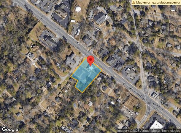  4040 Vineville Ave, Macon, GA Parcel Map