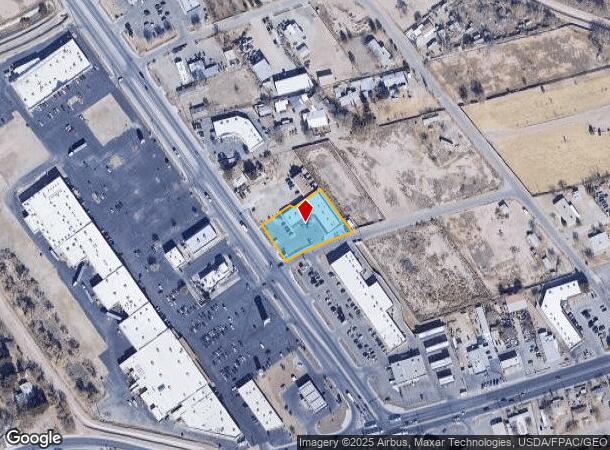  10725 N Loop Dr, Socorro, TX Parcel Map