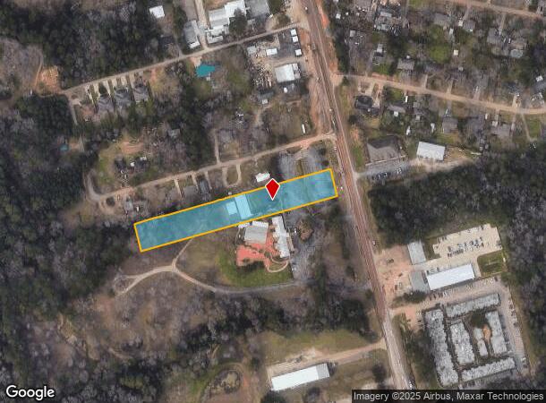 3201 N Frazier St, Conroe, TX Parcel Map