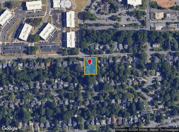  2252 Queen St, Winston Salem, NC Parcel Map