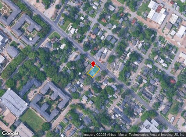  618 E University Ave, Lafayette, LA Parcel Map