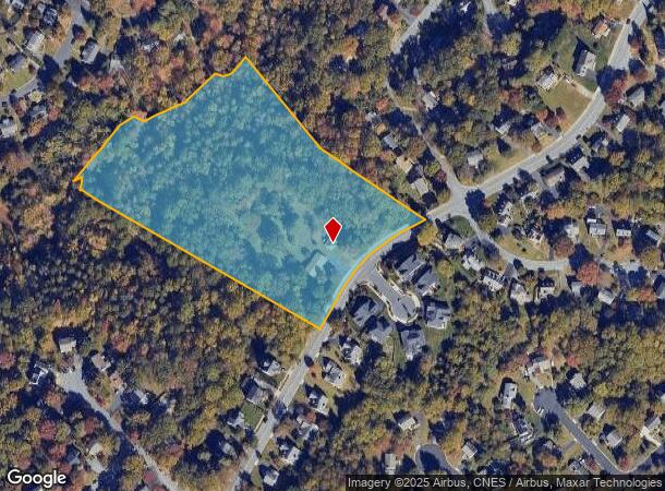 1704 Old Brook Rd, Charlottesville, VA Parcel Map