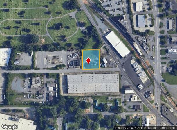  1 W 32Nd St, Winston Salem, NC Parcel Map