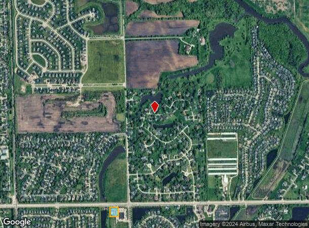  6050 Caton Farm Rd, Plainfield, IL Parcel Map