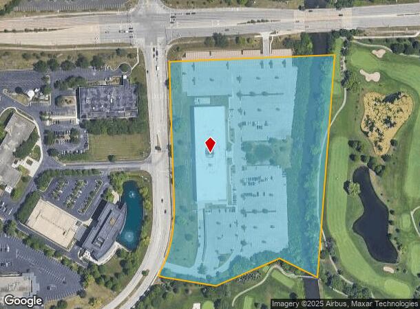  711 Jorie Blvd, Oak Brook, IL Parcel Map