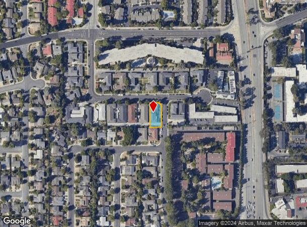  3700 Peacock Ct, Santa Clara, CA Parcel Map