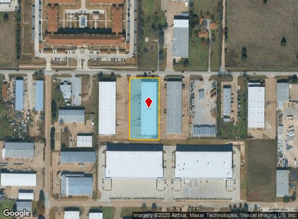  1114 W Harris Rd, Arlington, TX Parcel Map