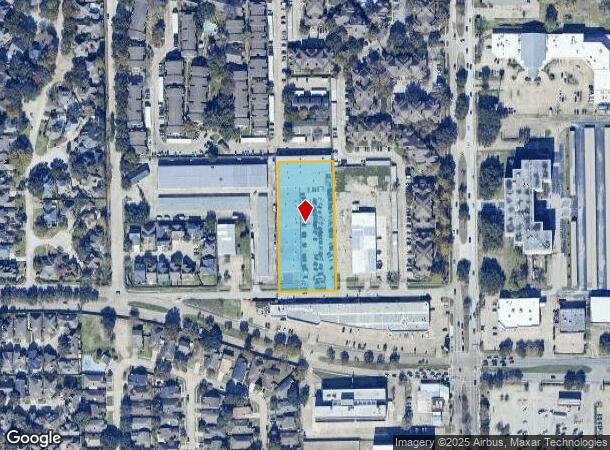  12654 Goar Rd, Houston, TX Parcel Map