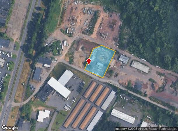  418 John Fitch Blvd, South Windsor, CT Parcel Map