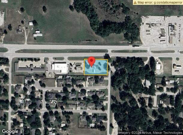  1001 N Pecan St, Lindsay, TX Parcel Map