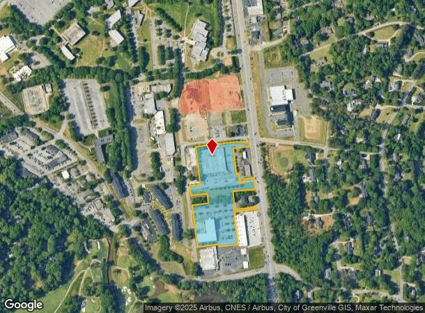 10 Skyview Dr, Greenville, SC Parcel Map
