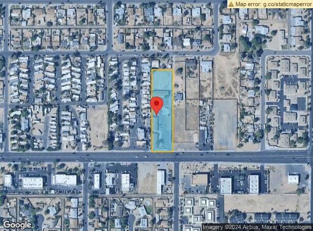  864 E Chandler Blvd, Chandler, AZ Parcel Map