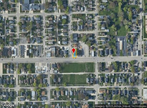  1724 52Nd St, Kenosha, WI Parcel Map