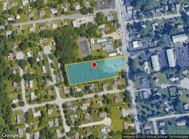 663 Metacom Ave, Warren, RI Parcel Map