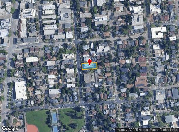  2617 Hillegass Ave, Berkeley, CA Parcel Map