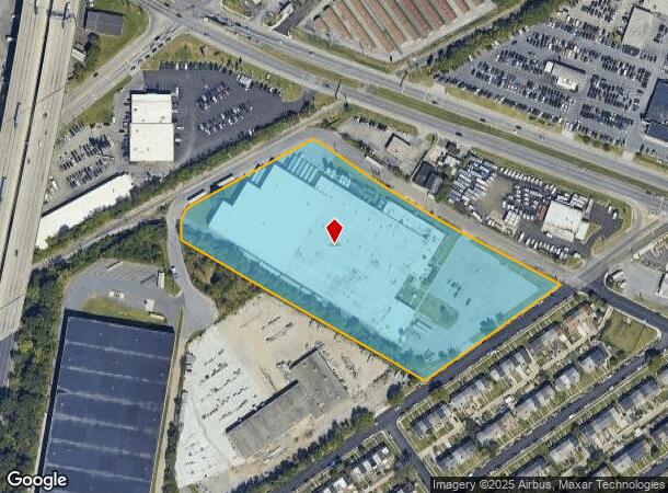 7100 N Old North Point Rd, Baltimore, MD Parcel Map