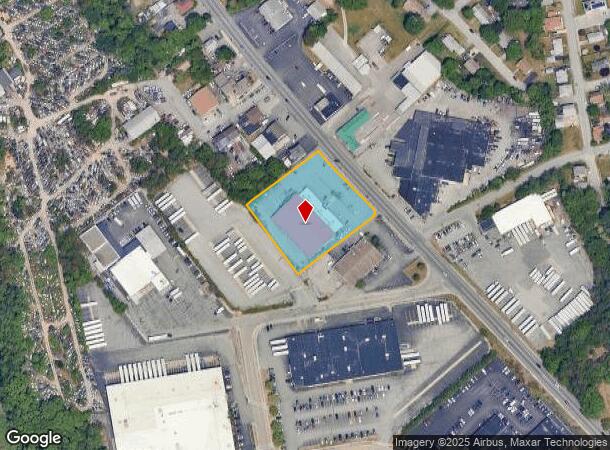  849 Cumberland Hill Rd, Woonsocket, RI Parcel Map