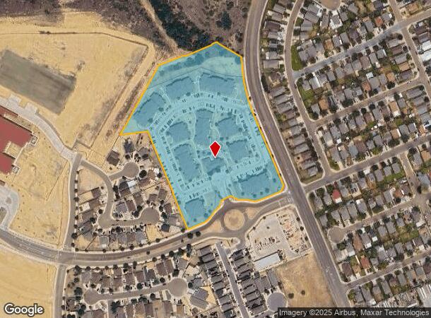 202 Aquero Blvd, Laredo, TX Parcel Map