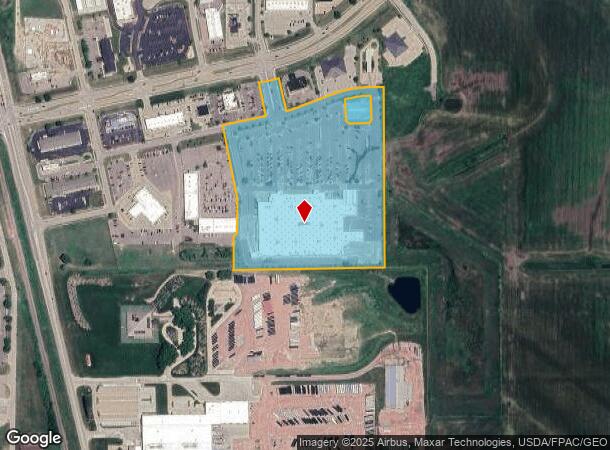  3400 Singing Hills Blvd, Sioux City, IA Parcel Map