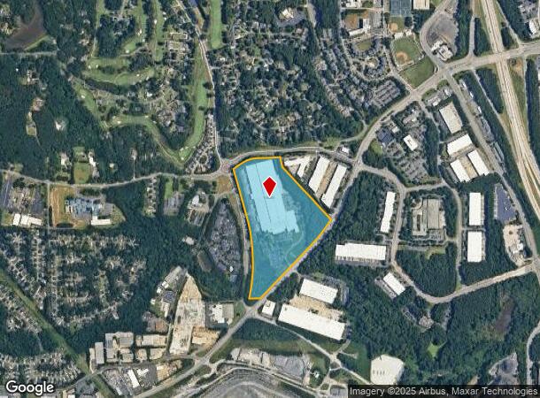 1270 Chastain Rd Nw, Kennesaw, GA Parcel Map