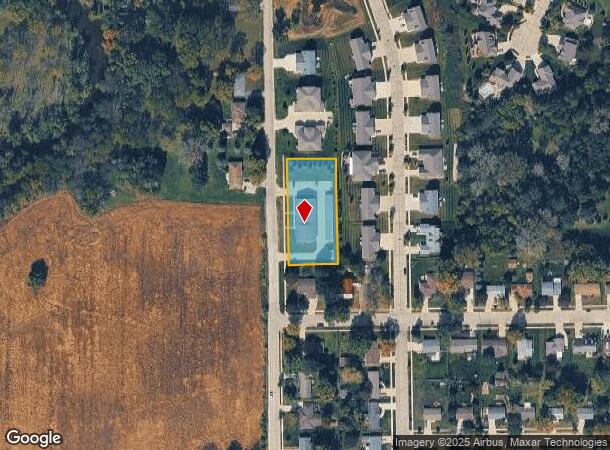  2415 Salisbury Rd N, West Bend, WI Parcel Map