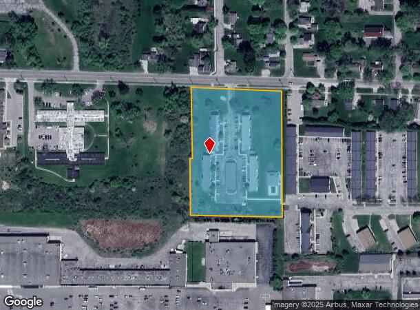  521 Fuller Ave, Big Rapids, MI Parcel Map