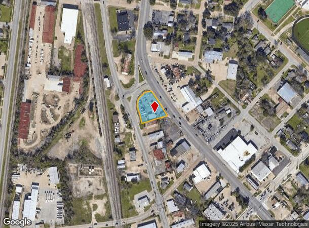 1206 S Texas Ave, Bryan, TX Parcel Map