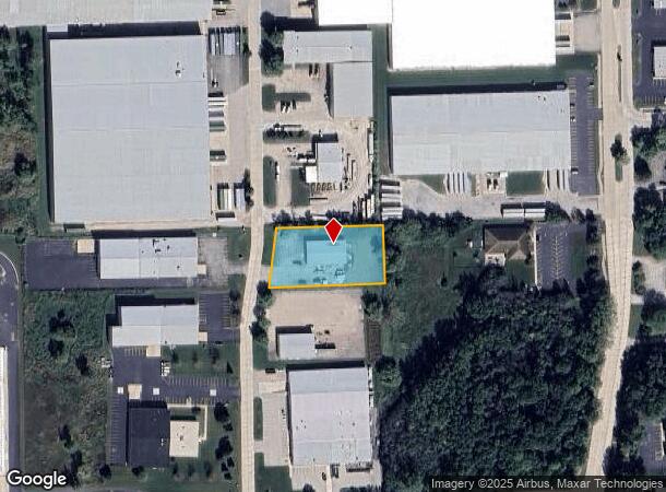  2434 Progress Ct, Neenah, WI Parcel Map