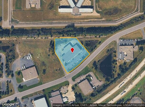  375 Apollo Dr, Circle Pines, MN Parcel Map