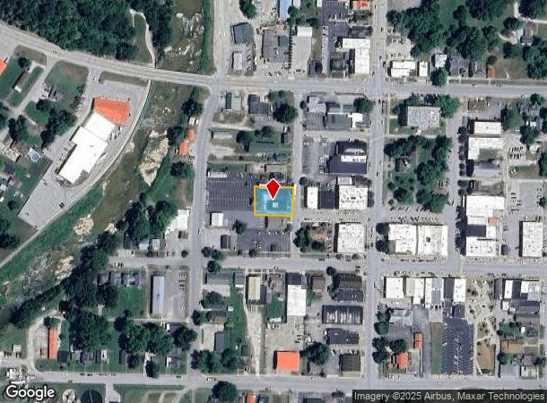  201 N Oak St, Corydon, IN Parcel Map