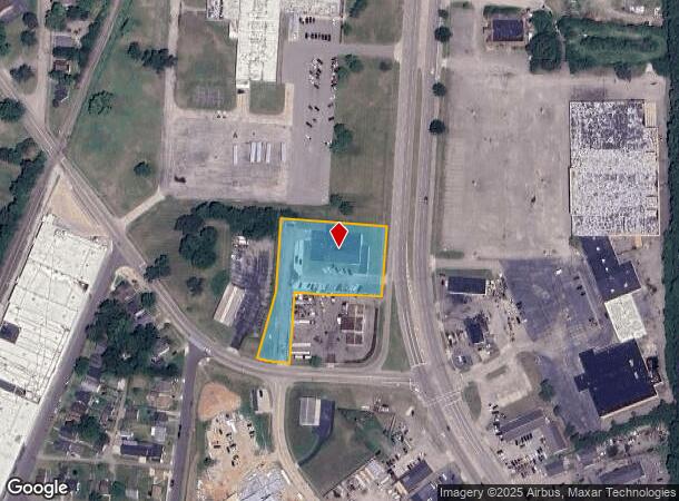  1700 S University Blvd, Middletown, OH Parcel Map