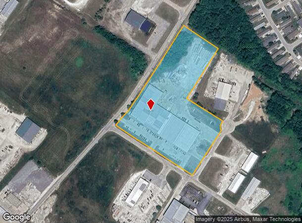  1011 Industrial Ct, Moscow Mills, MO Parcel Map