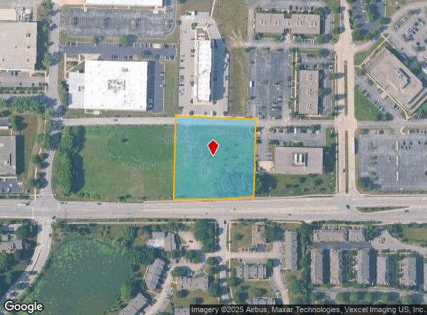 2 W Diehl Rd, Naperville, IL Parcel Map