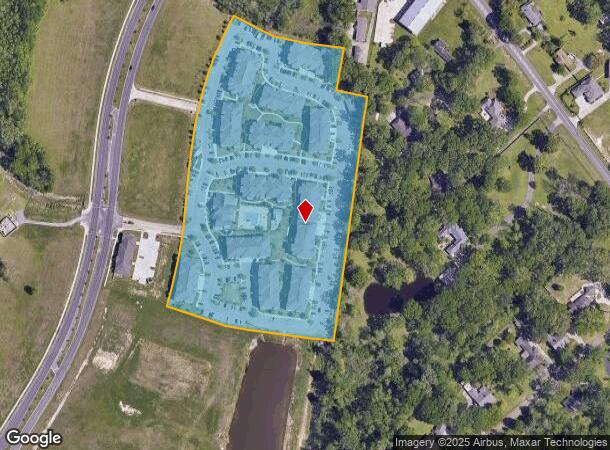 16333 Columns Way, Baton Rouge, LA Parcel Map