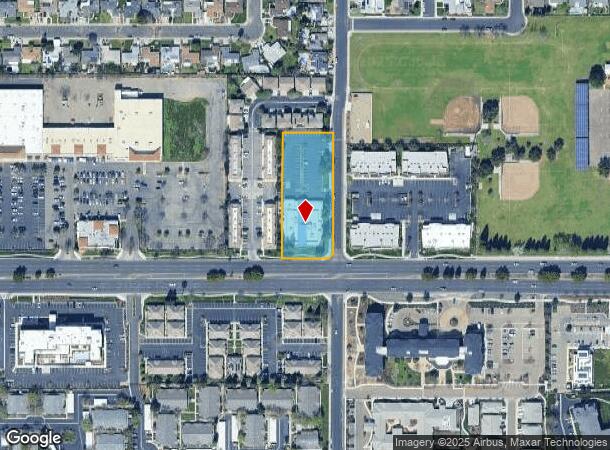  1595 Shaw Ave, Clovis, CA Parcel Map