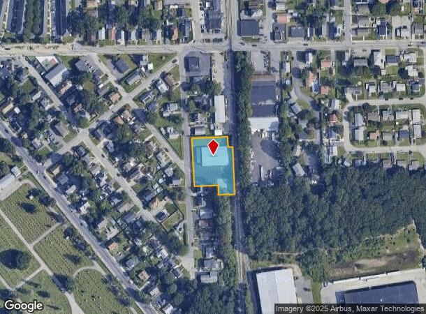  52 Plain St, Pawtucket, RI Parcel Map