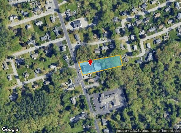 1633 Bridge St, Dracut, MA Parcel Map