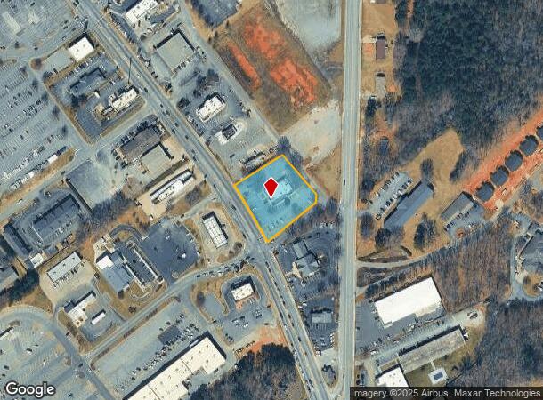 1512 W Floyd Baker Blvd, Gaffney, SC Parcel Map