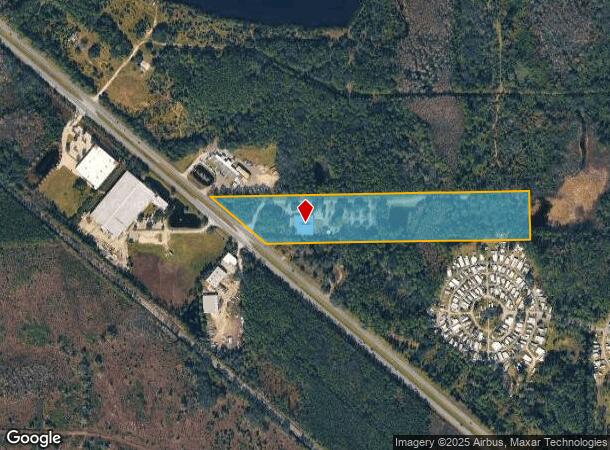 1805 N Us Highway 1, Ormond Beach, FL Parcel Map