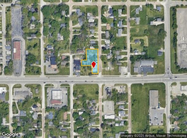  1624 Lambden Rd, Flint, MI Parcel Map